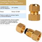 Adaptador Dako Rosca Fêmea 1/2' Para 3/8' Fogão/forno/cooktop