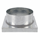 Adaptador de Churrasqueira Galvanizado para Saída de Tubulação 10 Polegadas Artmill