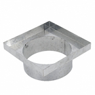 Adaptador de Churrasqueira Galvanizado para Saída de Tubulação 10 Polegadas Artmill