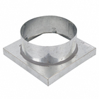 Adaptador de Churrasqueira Galvanizado para Saída de Tubulação 10 Polegadas Artmill