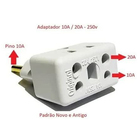 Adaptador De Tomada Bob Esponja 3 Pinos 10a/20a P/2 Pinos