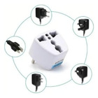 Adaptador De Tomada Plug Universal Europeu Brasil - 5 Un