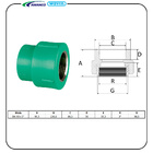 Adaptador De Transição Ppr Fêmea Dn90x3" Amanco