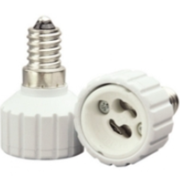 Adaptador E14 Para Lâmpada Gu10 Lp111 Bella