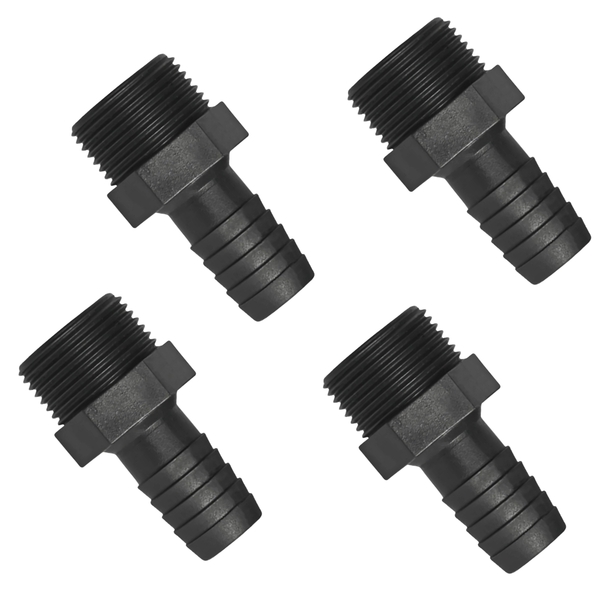 Adaptador Espigão Com Rosca Externa 1" Para 3/4" Para Manguei