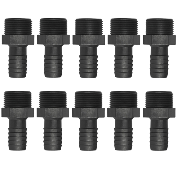 Adaptador Espigão Com Rosca Externa 1" Para 3/4" Para Manguei