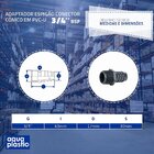 Adaptador Espigão Conector Em Pvc-u 3/4'' Cônico Bsp