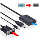 Adaptador Exbom Conversor De Vga Para Hdmi Transmissor Cc-vha