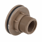 Adaptador Flange com Anel Predial Marrom 32mm 1" Plastilit