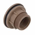 Adaptador Flange com Anel Predial Marrom 50mm 1.1/2" Plastilit