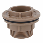 Adaptador Flange com Anel Predial Marrom 50mm 1.1/2" Plastilit