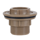 Adaptador Flange com Anel PVC Marrom Roscável e Soldável 1.1/4" 40mm Equation