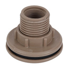 Adaptador Flange com Anel PVC Marrom Roscável e Soldável 3/4" 25mm Equation