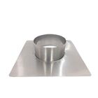 Adaptador Inox Para Duto 5 Polegadas 25x25 - Chaminé Fornos