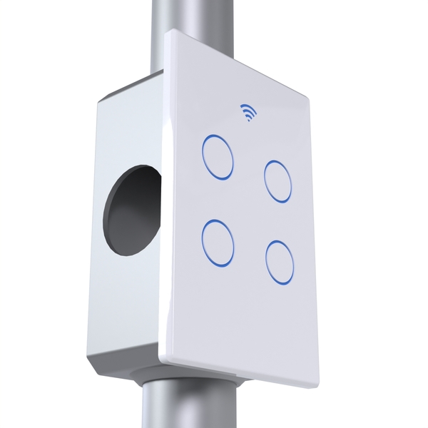 Adaptador Interruptor Inteligente Smart Caixa Sobrepor 4x2