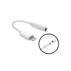 Adaptador Iphone 7 8 X Lightning Para P2 3.5mm