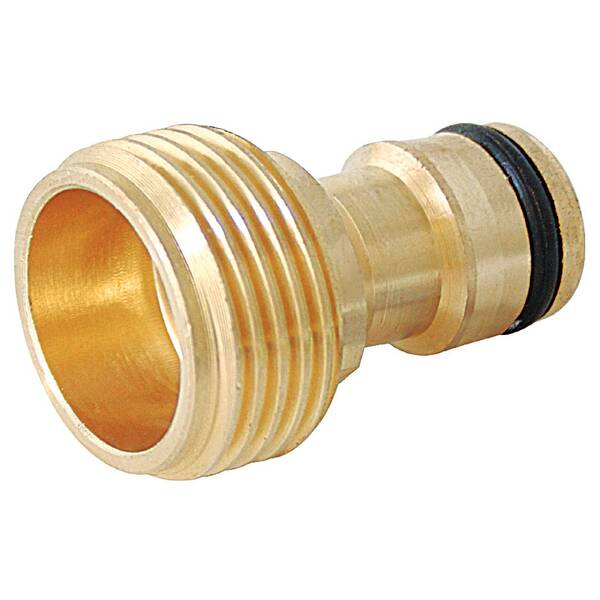 Adaptador Macho Bronze de Metal 12x3cm Trapp