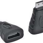 Adaptador Mini Hdmi Macho X Hdmi Fêmea Cinza