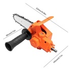Adaptador Mini Motosserra Elétrica Portátil Para Furadeira