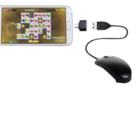 Adaptador Otg Usb X V8 Micro Usb Para Smartphones Preto