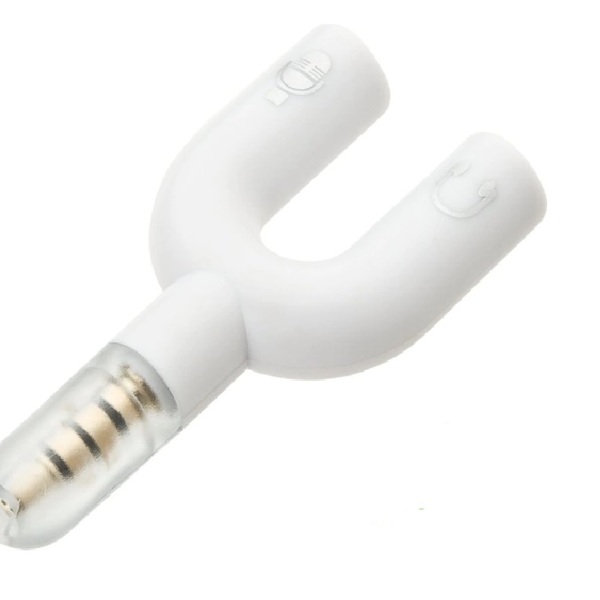 Adaptador P2 4c X 2 Jack P2 Femea (fone + Mic) Tebera