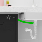 Adaptador Para Máquina De Lavar Louça + Mangueira + Sifão San