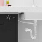 Adaptador Para Máquina De Lavar Louça + Sifão Sanfonado Unive