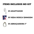 Adaptador Para Máquina De Lavar Roupa + Abraçadeira Aço Inox