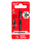 Adaptador Para Soquete 1/4" Hex X 1/4" Milwaukee 48-32-5030