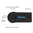 Adaptador Receptor Conector Bluetooth Para Carro Ou Caixa De