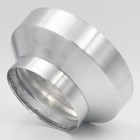 Adaptador Redutor De Dutos 150mm Para 100mm Em Alumínio