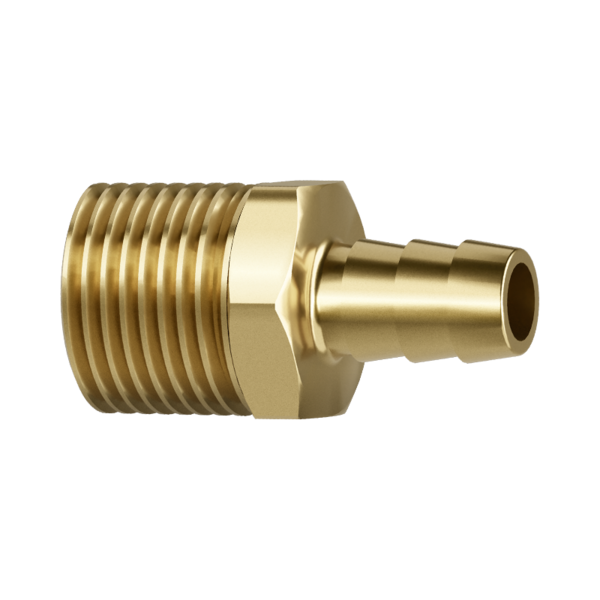 Adaptador Reto P/gás Rosca Ext. 1/2'pol X Espigão 3/8'pol 202