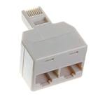 Adaptador RJ45 Macho/ Fêmea 8 Numero Vias 8