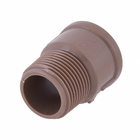 Adaptador Roscável e Soldável Marrom 32mm 1" Plastilit