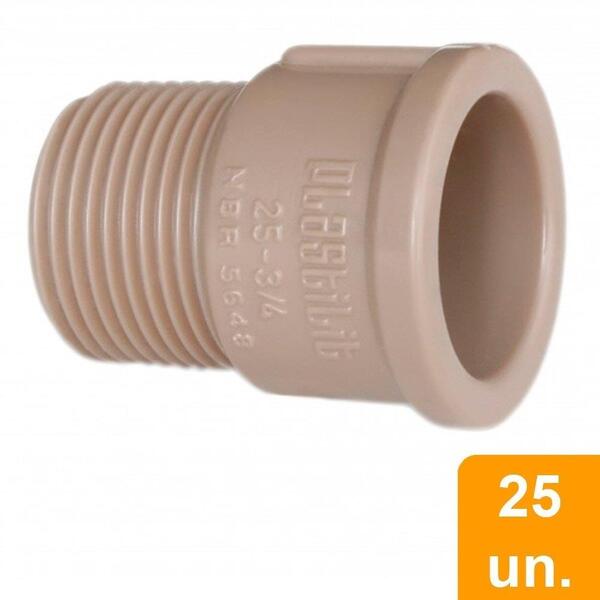 Adaptador Soldável Plastilit Curto 32mm X 1p Embalagem Com 25