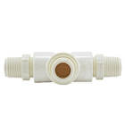 Adaptador T Em Abs Para Torneira Monocomando