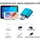 Adaptador Tipo V8 Celular Para Mouse Usb Conversor Branco