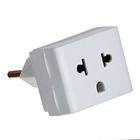 Adaptador Tomada Termoplástico Bege 2 Pólos + Terra 10A 250V Norma NBR 14136 Pial Legrand