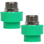 Adaptador Trans F/m Ppr 32mm X 1'pol 2 Peças Krona