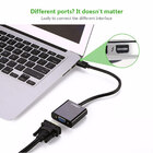 Adaptador Ugreen Mini Displayport P/vga Macho/fêmea Preto