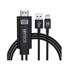 Adaptador Usb-c Hdmi  Hdtv Hs-153 Usb Para Hdmi Para Hdtv