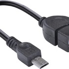 Adaptador Usb Fêmea Para Micro Usb Com Função Otg Ufmu-otg