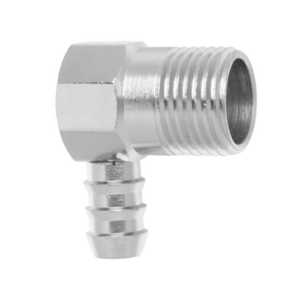 Adaptador Vertical P/gas 1/2 Bsp(f) X Tm 3/8 Blister