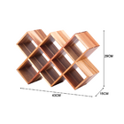 Adega para 10 Garrafas Acácia 29x43x15cm Delinia