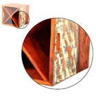 Adega 12 Garrafas Modelo Caixote 40 Cm Madeira Maciça Com Pát