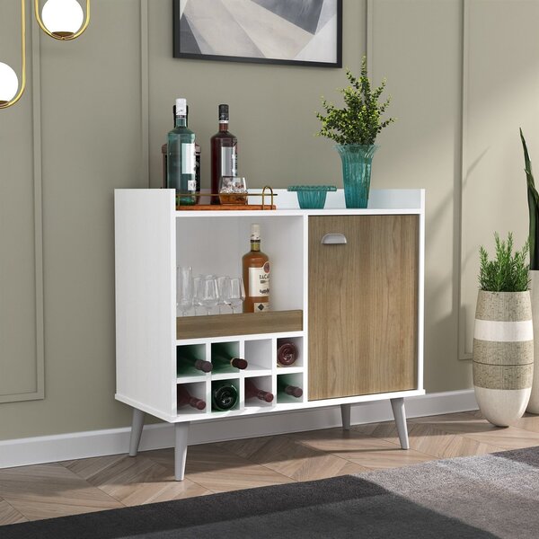 Adega 8 Garrafas 1 Porta Hecol Móveis