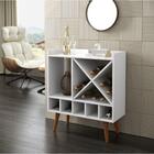 Adega Bar Aparador Acapulco Estilo Retrô Pés Palito Branco