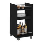 Adega Bar Com Rodízios Multimóveis Cr50034