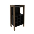 Adega Bar Multimóveis Cr50003 Nogal/preto