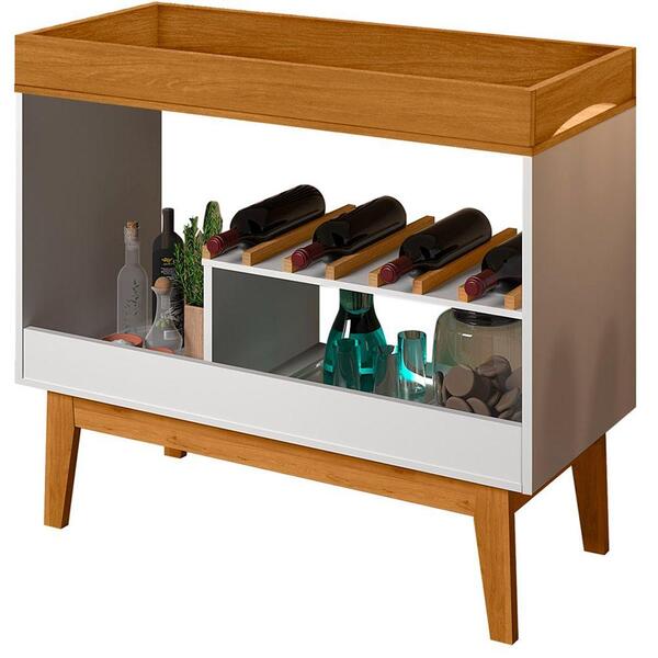 Adega Bar Para 7 Garrafas 109x Tebar